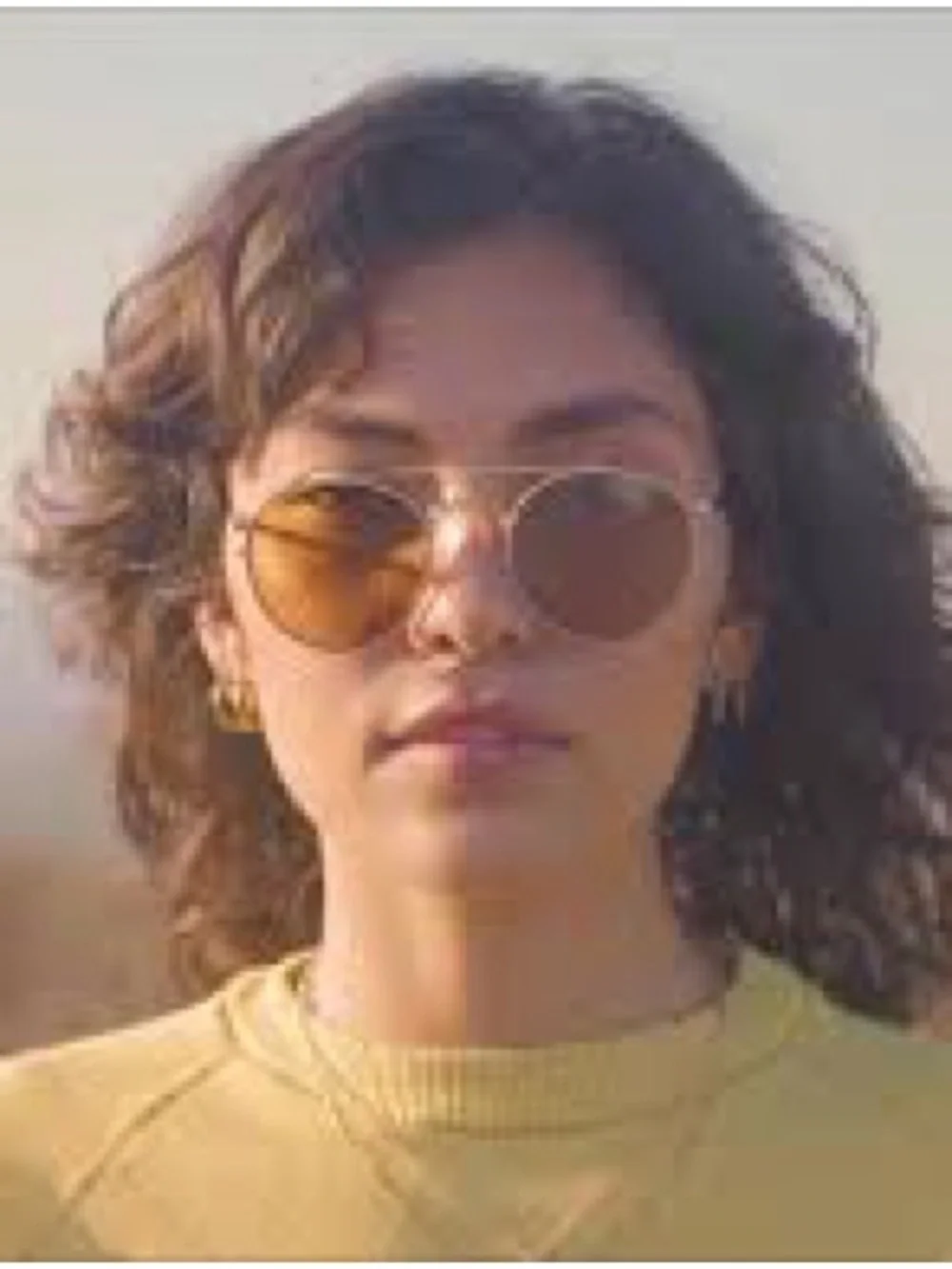 Crap Eyewear Tuft Safari Sunglasses - Yellow